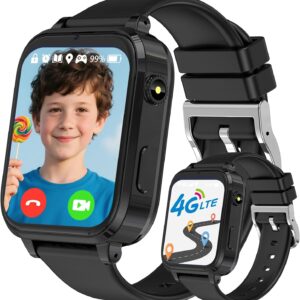 Smartwatch Infantil 4G GPS SOS Wifi Videochamada Impermeável clleylise