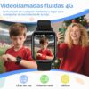 Smartwatch Infantil 4G GPS SOS Wifi Videochamada Impermeável clleylise