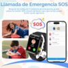 Smartwatch Infantil 4G GPS SOS Wifi Videochamada Impermeável clleylise
