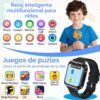 Smartwatch Infantil 4G GPS SOS Wifi Videochamada Impermeável clleylise