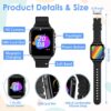 Smartwatch Infantil 4G GPS SOS Wifi Videochamada Impermeável clleylise