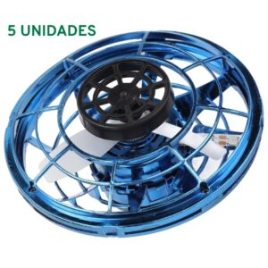 (5 Uni.) Spinner Voador com 4 Modos de Voo e Luzes LED Demeras
