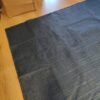 (180x160cm) Tapete Cinza Escuro - Pelo Curto e Base Antiderrapante