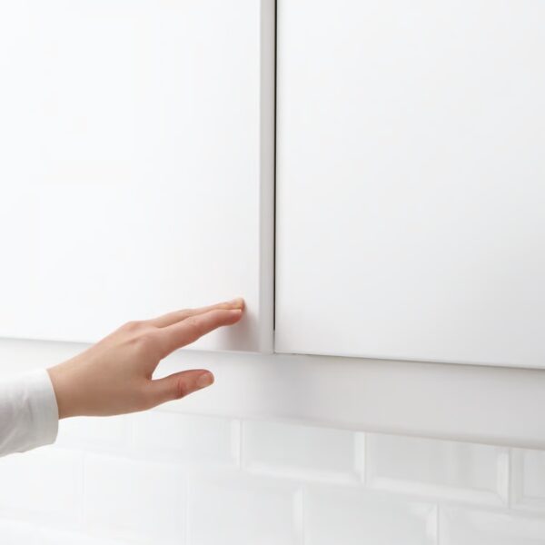 (4 Uni) Dispositivo de Abertura por Pressão IKEA UTRUSTA para Portas de Armário - Branco