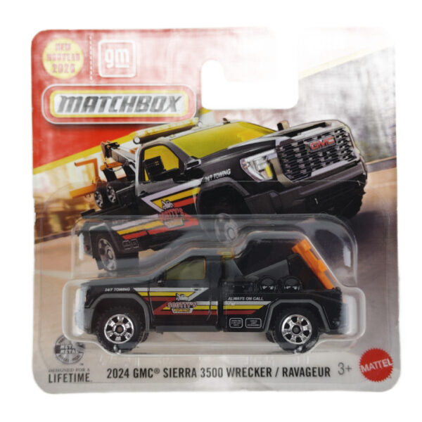 Miniatura Matchbox 2024 GMC Sierra 3500 Wrecker