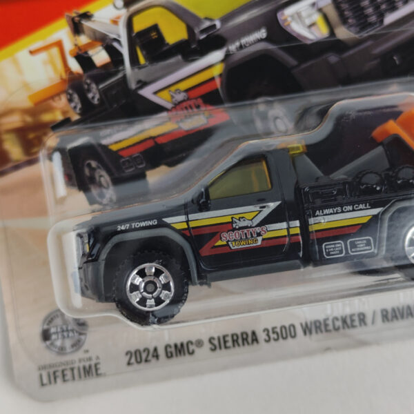 Miniatura Matchbox 2024 GMC Sierra 3500 Wrecker
